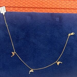 Dolphin Anklet
